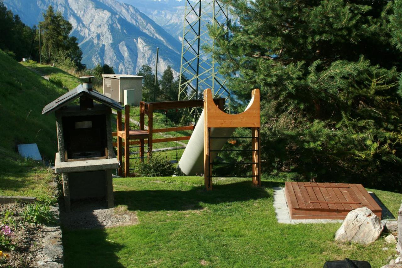 Chalet Le Fertin La Tzoumaz Zewnętrze zdjęcie