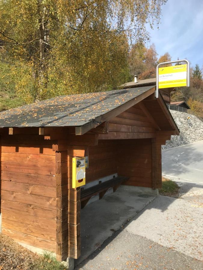 Chalet Le Fertin La Tzoumaz Zewnętrze zdjęcie