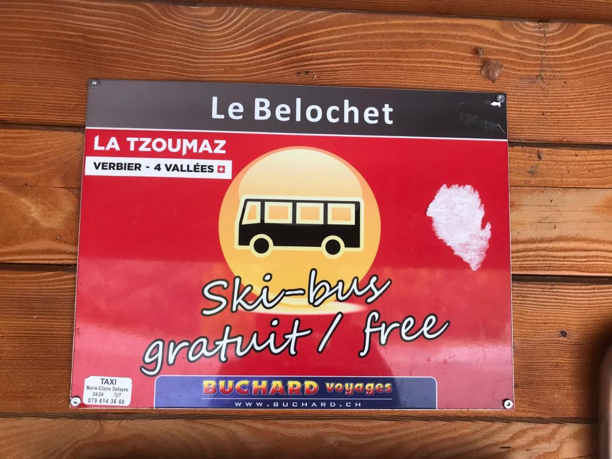 Chalet Le Fertin La Tzoumaz Zewnętrze zdjęcie