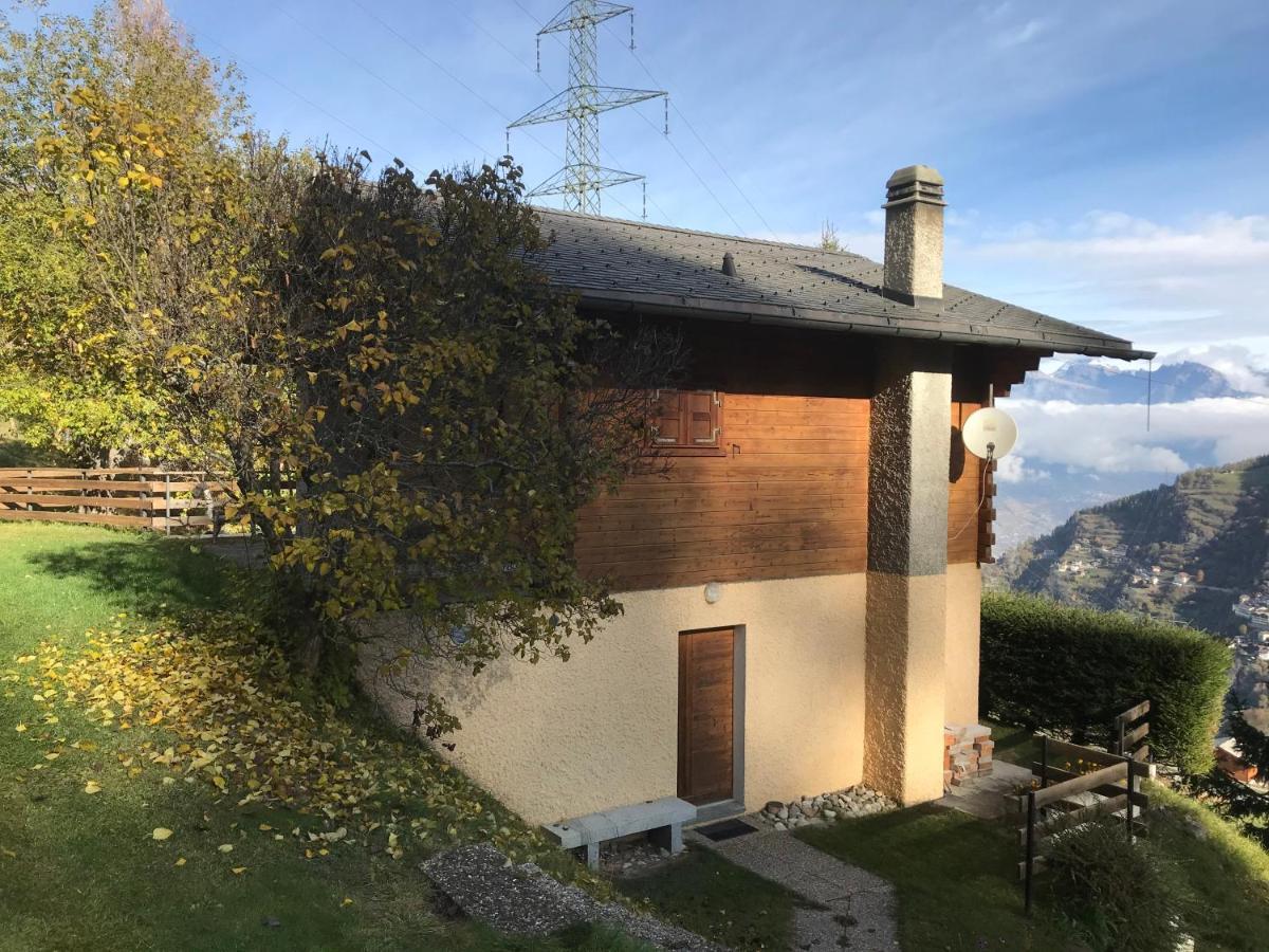 Chalet Le Fertin La Tzoumaz Zewnętrze zdjęcie