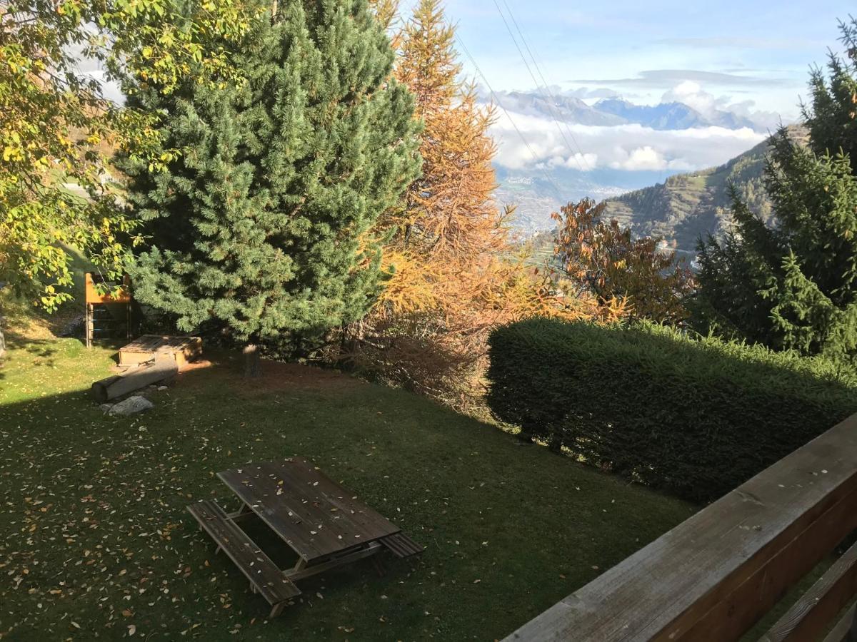 Chalet Le Fertin La Tzoumaz Zewnętrze zdjęcie
